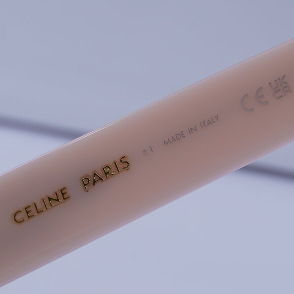 Celine CL40194U 74B Oval Sunglasses – Shiny Pink/Grey Gradient - Picture 8 of 13